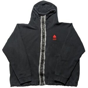 NIKE x Kyrie‎ Irving JOURNEY REWARD Black Doubled-Sided Hoodie - Men 2XL